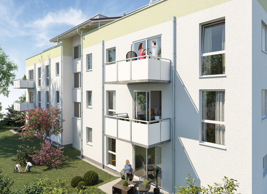 Neubauwohnungen und Neubau Reihenhäuser in Karlsdorf-Neuthard