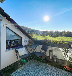 Ausblick Loggia