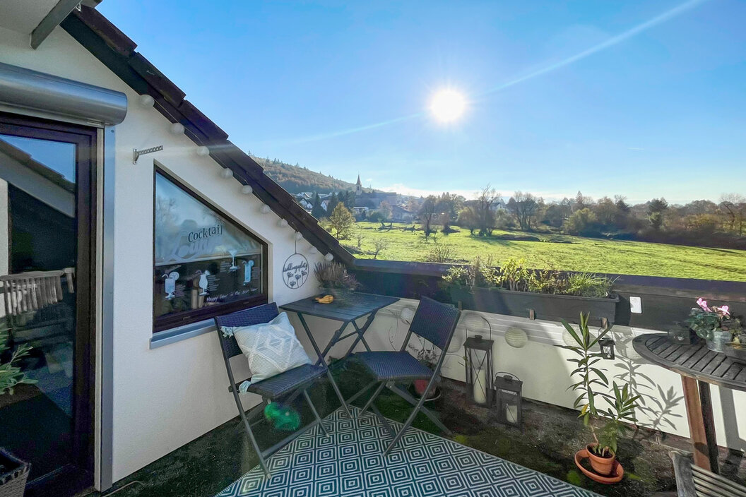 Ausblick Loggia
