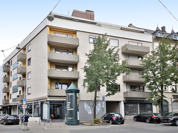 Zentrale 1-Zimmer-Wohnung mit großem Balkon und komfortabler Erreichbarkeit