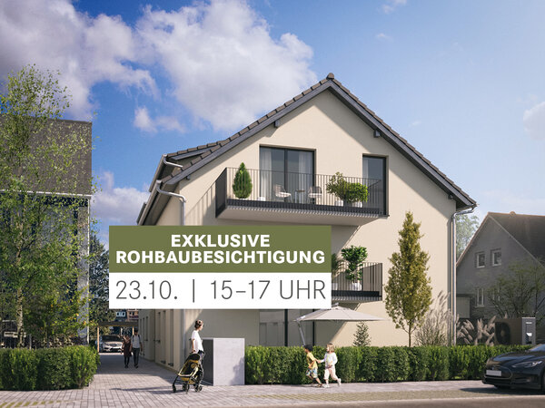 Rohbaubesichtigung am 23.10.206- 2-Zimmer Neubauwohnung in Rintheim