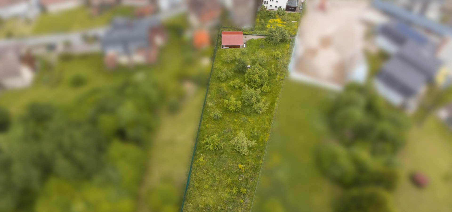 Drohne Grundstück