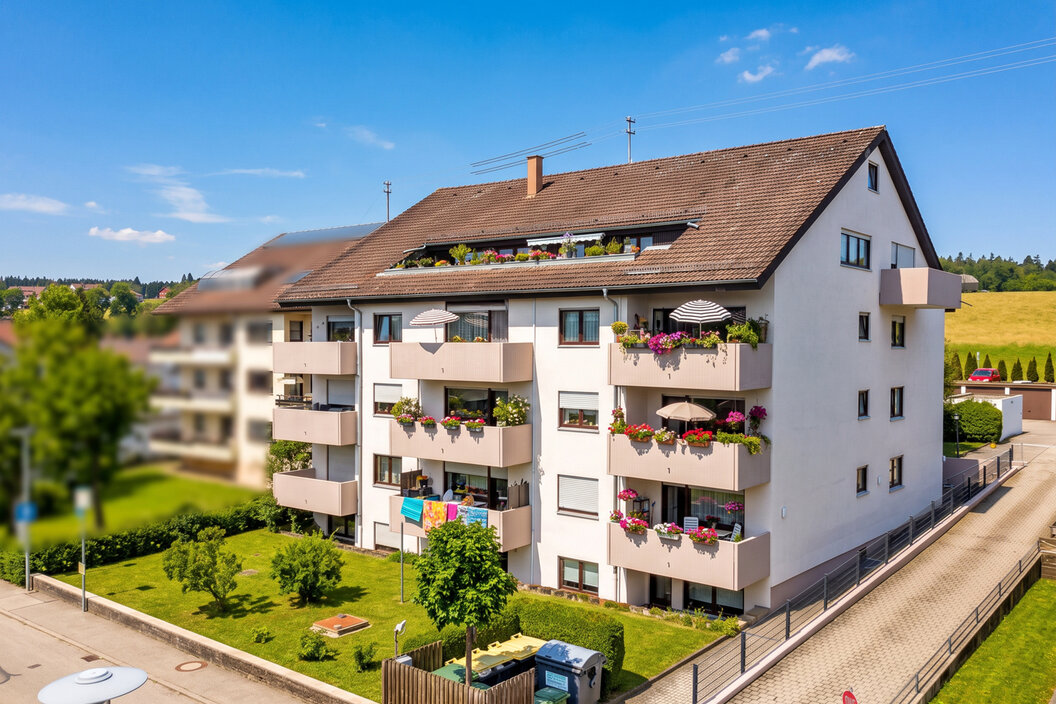 Hausansicht Straße