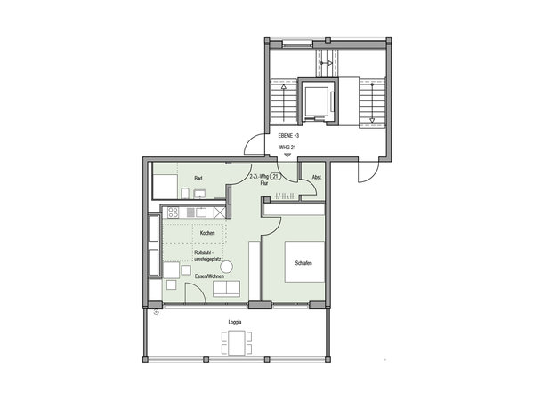 Ideale 2-Zimmer-Wohnung für Kapitalanleger und Selbstbezieher