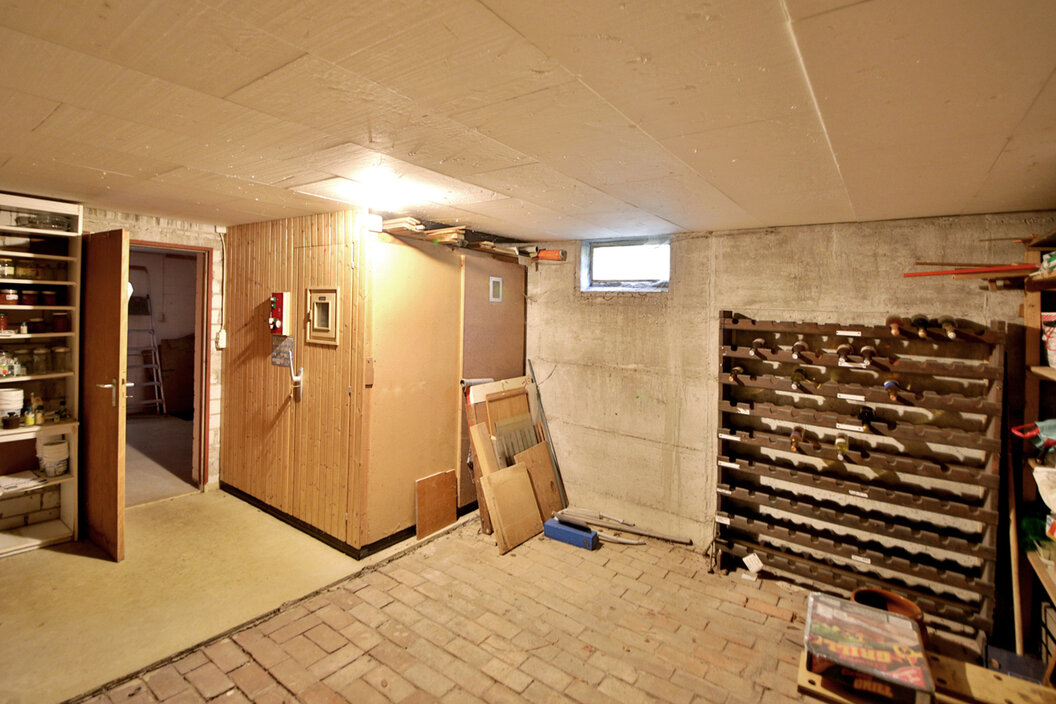 Kellerraum mit Sauna