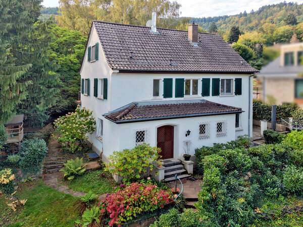 Grünes Paradies in Top-Lage Heidelberg-Schlierbach: Bestehendes Haus sanier...