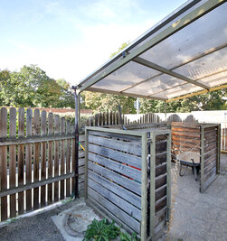 Gartenfläche Überdachung
