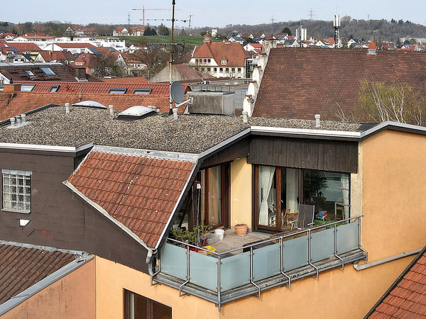 Klasse Maisonettewohnung mitten in der Altstadt mit Dachterrasse und super ...